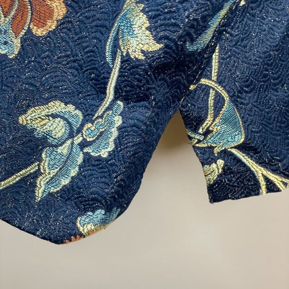 Coldwater Creek Womens Tapestry Brocade Floral Jacket Size 3X Button Blazer - Picture 10 of 15